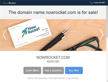 Tablet Screenshot of nowrocket.com
